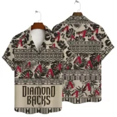 Arizona Diamondbacks Sunset Glow Hawaiian Shirt - TeeAloha