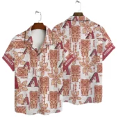 Arizona Diamondbacks Twilight Cactus Hawaiian Shirt - TeeAloha