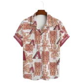 Arizona Diamondbacks Twilight Cactus Hawaiian Shirt Front - TeeAloha