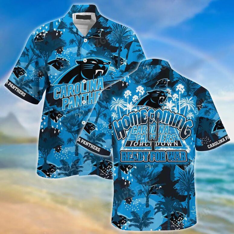 Carolina Panthers Island Breeze Victory Hawaiian Shirt