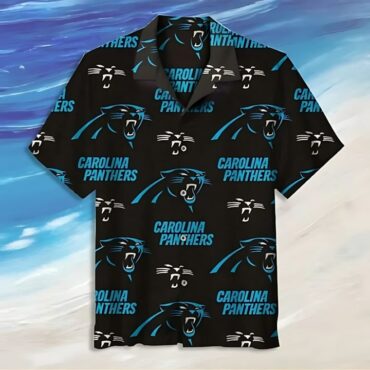 Carolina Panthers Island Thunder Aloha Shirt