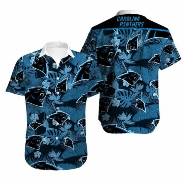 Carolina Panthers Ocean Breeze Hawaiian Shirt