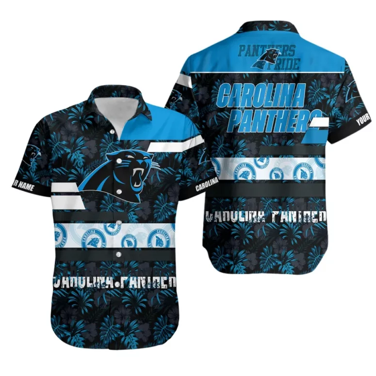 Carolina Panthers Tropical Paradise Hawaiian Shirt