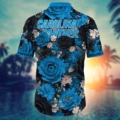 Carolina Panthers Wave Rider Victory Hawaiian Shirt Back - TeeAloha