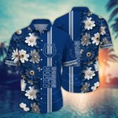 Indianapolis Colts Coastal Rush Hawaiian Shirt - TeeAloha