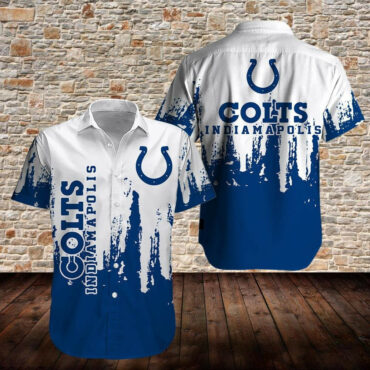 Indianapolis Colts Football Magic Pattern Hawaiian Shirt