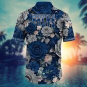 Indianapolis Colts Midnight Wave Hawaiian Shirt Back - TeeAloha