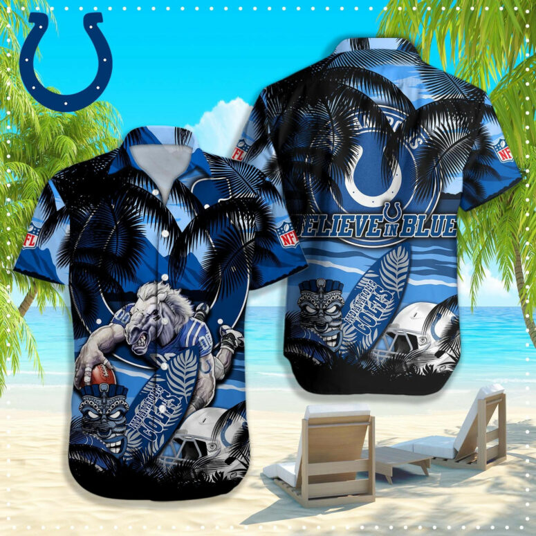 Indianapolis Colts Ocean Breeze Spirit Hawaiian Shirt