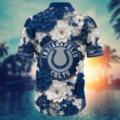 Indianapolis Colts Thunderstorm Hawaiian Shirt Back - TeeAloha