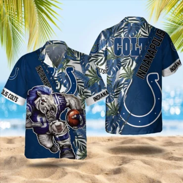 Indianapolis Colts Tropic Rush Hawaiian Shirt