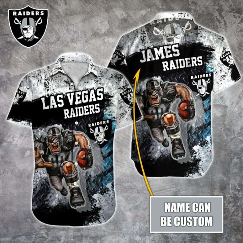 Las Vegas Raiders Beast Mode Battle Hawaiian Shirt