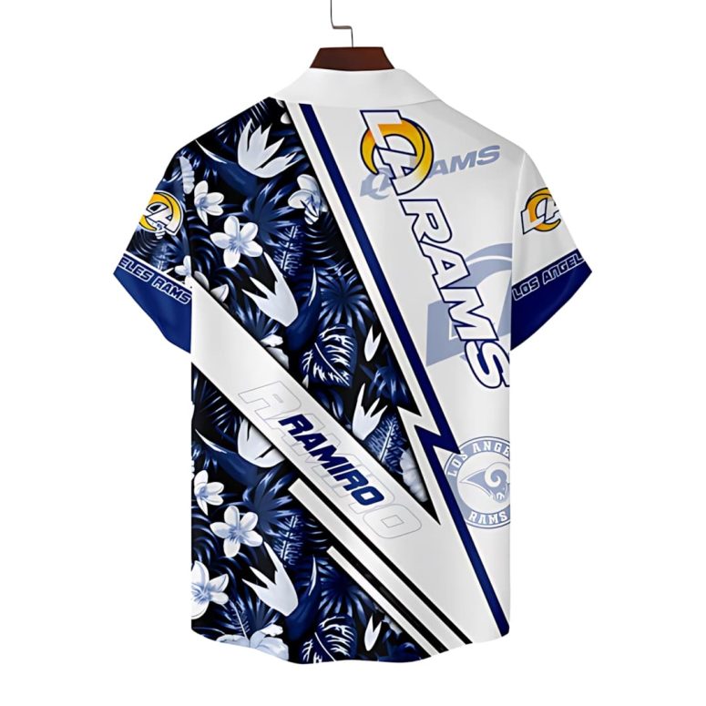 Los Angeles Rams Tropical Thunder Hawaiian Shirt