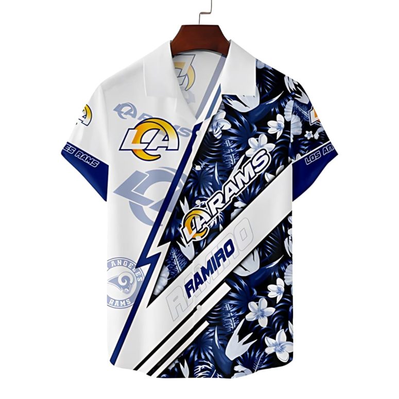 Los Angeles Rams Tropical Thunder Hawaiian Shirt