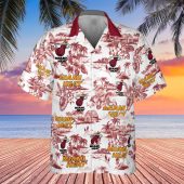 Miami Heat Island Escape Hawaiian Shirt Front - TeeAloha