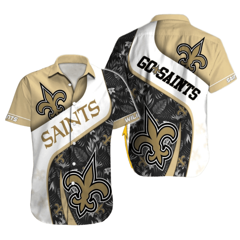 New Orleans Saints Tropical Spirit Hawaiian Shirt