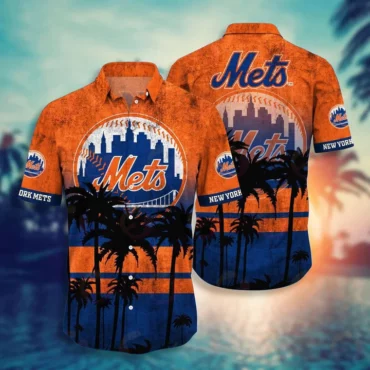 New York Mets All-American Hawaiian Shirt