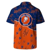 New York Mets Beach Party Hawaiian Shirt Back - TeeAloha