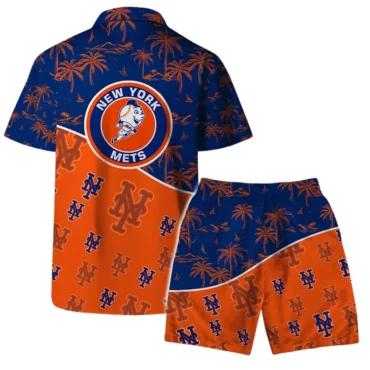 New York Mets Beach Party Hawaiian Shirt