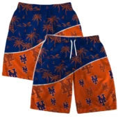 New York Mets Beach Party Hawaiian Short - TeeAloha