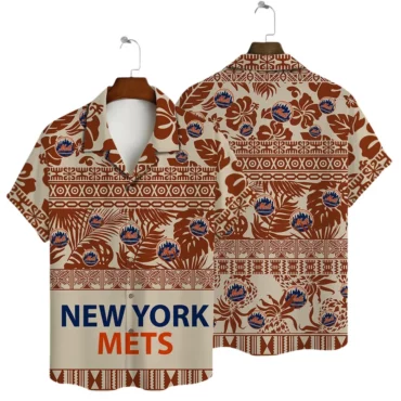 New York Mets Coastal Retreat Hawaiian Shirt