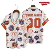 New York Mets Game Day Getaway Hawaiian Shirt - TeeAloha