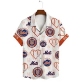 New York Mets Game Day Getaway Hawaiian Shirt Front - TeeAloha