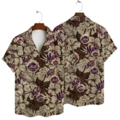 New York Mets Island Escape Hawaiian Shirt - TeeAloha