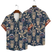 New York Mets Summer Swing Hawaiian Shirt - TeeAloha