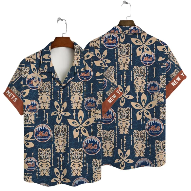 New York Mets Summer Swing Hawaiian Shirt