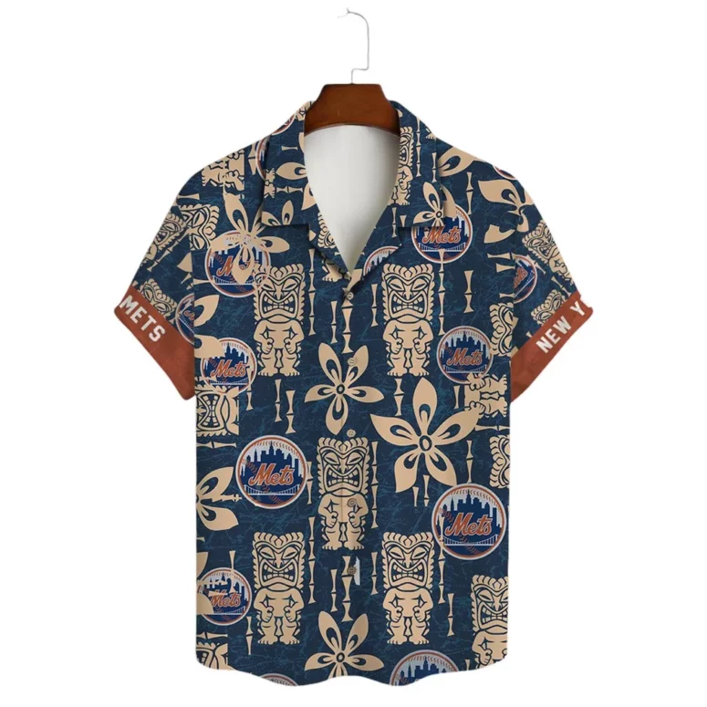 New York Mets Summer Swing Hawaiian Shirt