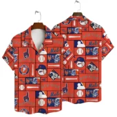 New York Mets Sunset Beach Hawaiian Shirt - TeeAloha