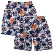 New York Mets Tropic Stars Hawaiian Short - TeeAloha