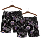 New York Mets Tropical Breeze Hawaiian Short - TeeAloha