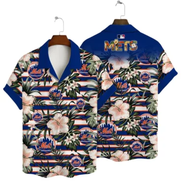 New York Mets Tropical Dream Hawaiian Shirt