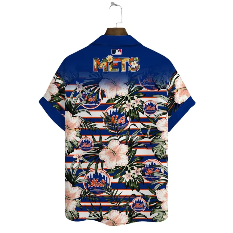 New York Mets Tropical Dream Hawaiian Shirt