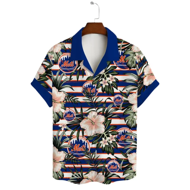 New York Mets Tropical Dream Hawaiian Shirt