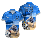 Personalized Indianapolis Colts Beautiful Beach Hawaiian Shirt
