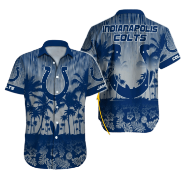 Personalized Indianapolis Colts Island Breeze Touchdown Shirt