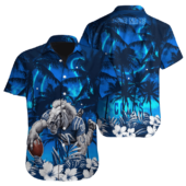 Personalized Indianapolis Colts Island Victory Hawaiian Shirt