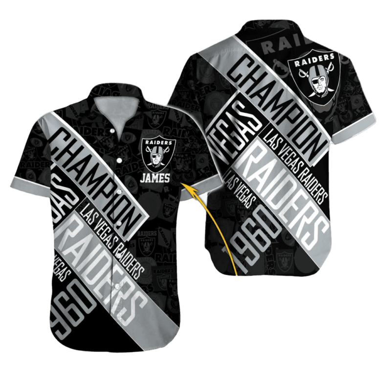 Personalized Las Vegas Raiders Champion Legacy Hawaiian Shirt