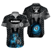Personalized Las Vegas Raiders Dragon Eye Hawaiian Shirt