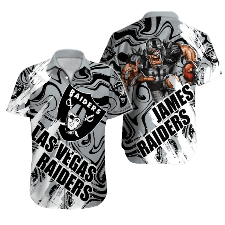 Personalized Las Vegas Raiders Lighthouse Fury Hawaiian Shirt