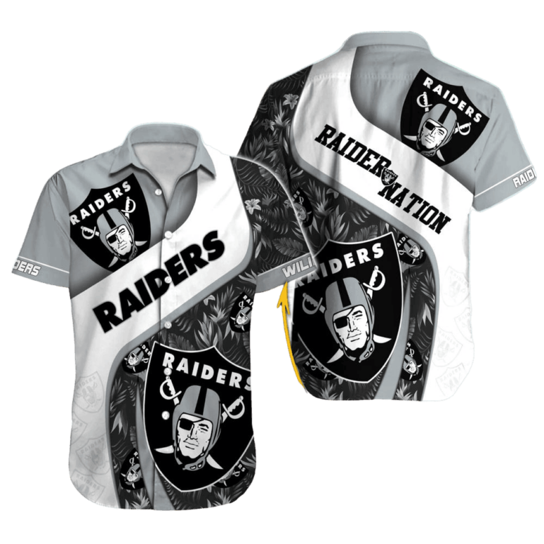 Personalized Las Vegas Raiders Raider Nation Pride Hawaiian Shirt