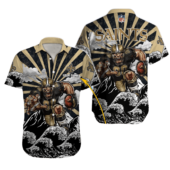 Personalized New Orleans Saints Rising Tide Hawaiian Shirt