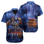 Personalized New York Giants Jungle Blitz Hawaiian Shirt