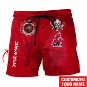 Personalized Tampa Bay Buccaneers Game On Hawaiian Short - TeeAloha