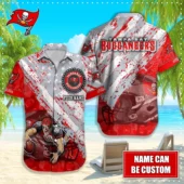 Personalized Tampa Bay Buccaneers Mascot Hawaiian Shirt