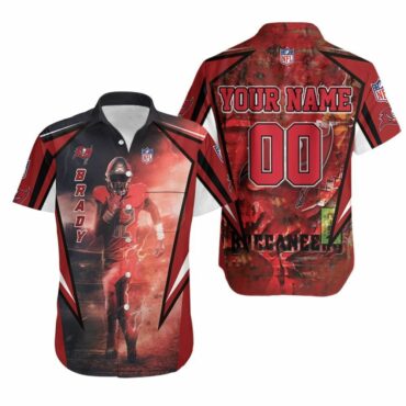 Personalized Tampa Bay Buccaneers Tom Brady 12 Conquer Hawaiian Shirt