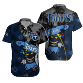 Personalized Tennessee Titans Tiki Spirit Hawaiian Shirt