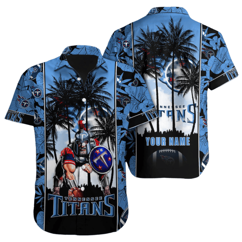 Personalized Tennessee Titans Warrior Nights Hawaiian Shirt